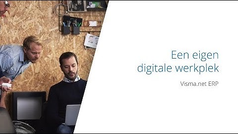 Een eigen digitale werkplek