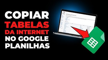 COMO IMPORTAR TABELAS DE SITES PARA O GOOGLE PLANILHAS!