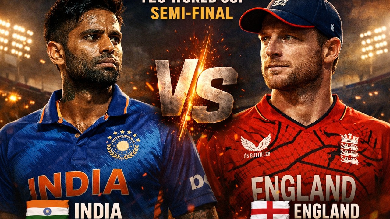 India vs England Semi-Final – The Biggest Match of the T20 World Cup