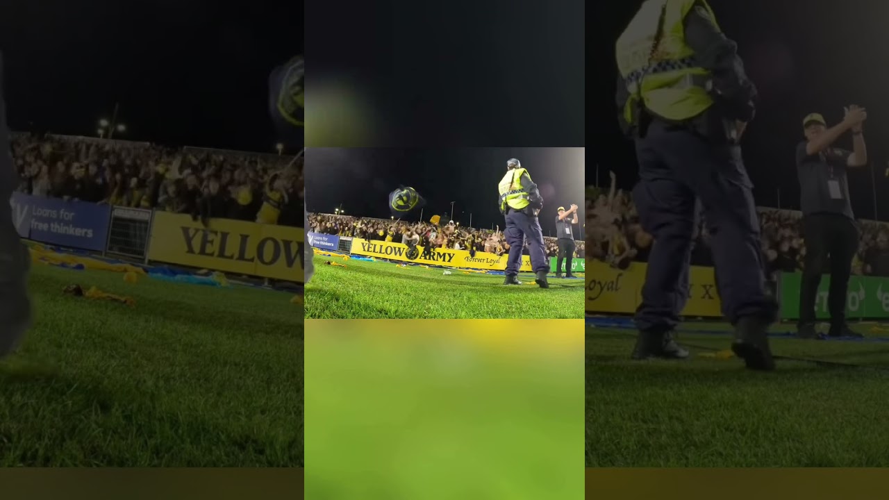 Limbs in the Yellow Army at the 2024 Grand Final 