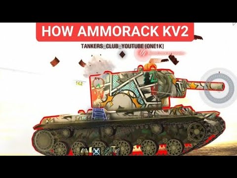 HOW TO AMMORACK KV-2 💥 WOTBLITZ ⚡ WORLD OF TANKS BLITZ TIPS ⚡ WOTB