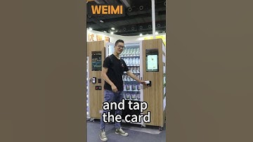 Touch screen combo vending machine shopping flow, who dont like a touch screen