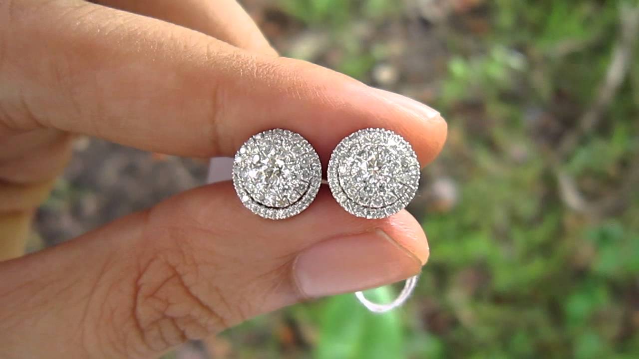 3 Carat Face Illusion Detachable Earrings Hkg Setting You 3 Carat Face Illusion Detachable Earrings Hkg Setting