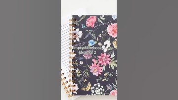 Empty Notebook ideas Pt. 2 #shorts #aesthetic #viral