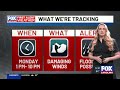 First Alert Weather Day Monday for severe afternoon storm risks