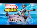 CAVALCO IL NUOVO SQUALO DELLA STAGIONE 3 PER TUTTA LA PARTITA! 😱 Fortnite Season 3