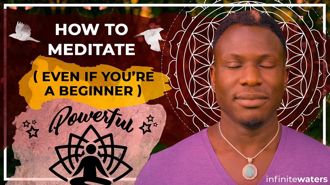 How to Meditate Even if You're a Beginner | Powerful - YouTube