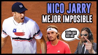 Nico Jarry vence a Tstitsipas y se mete en semifinales de Roma - "Tenía que ser así" x Diego Amuy