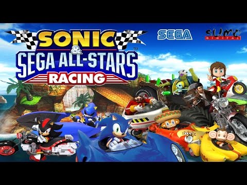 Видео: Прохождение Sonic & Sega All-Stars Racing - AIAI и BILLY HATCHER | Заезд Grand Prix
