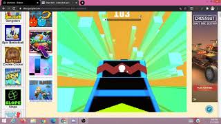 Slope Ball With Blue Guy... Yay!