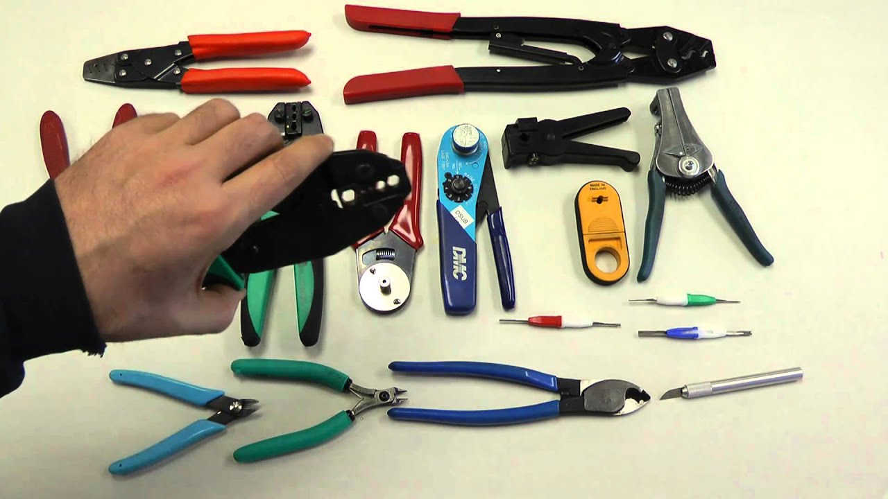 001. Tools: Aircraft Electrical Tools, basic overview - YouTube