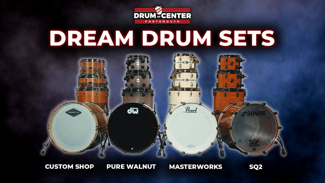 Dream Drum Set Showcase | Sonor, DW, Pearl and Craviotto!