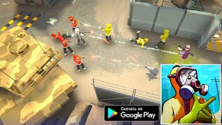 ОНЛАЙН ГАНГСТЕРСКИЙ ШУТЕР С ВИДОМ СВЕРХУ НА АНДРОИД ОБЗОР GRAND WARS MAFIA CITY ANDROID GAMEPLAY screenshot 1