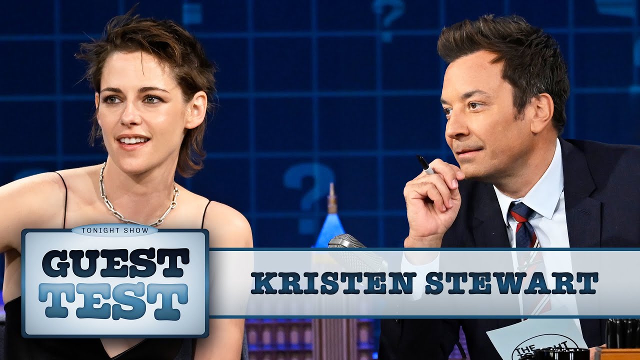 Tonight Show Guest Test with Kristen Stewart | The Tonight Show Starring Jimmy Fallon