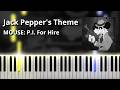 Jack Pepper's Theme - MOUSE: P.I. For Hire OST (Piano Tutorial)