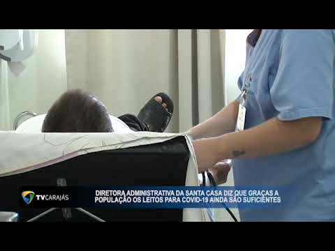 Dos 11 leitos da UTI Covid-19 do hospital Santa Casa de Campo Mourão  04 tem pacientes