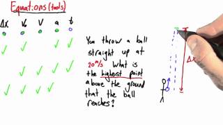 Going from Problems to Equations - Intro to Physics