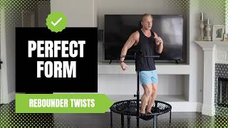 How To: Twists Rebounder Exercise screenshot 4
