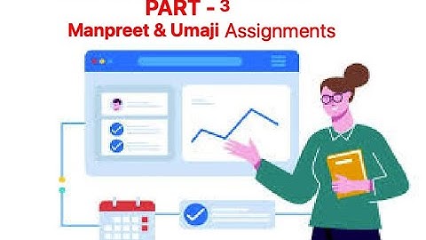 API Assignment Review | Part 3 | Manpreet and Umaji | Api Assignment |