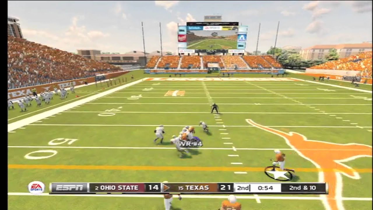 NCAA Football 14 Best Offense Formation YouTube