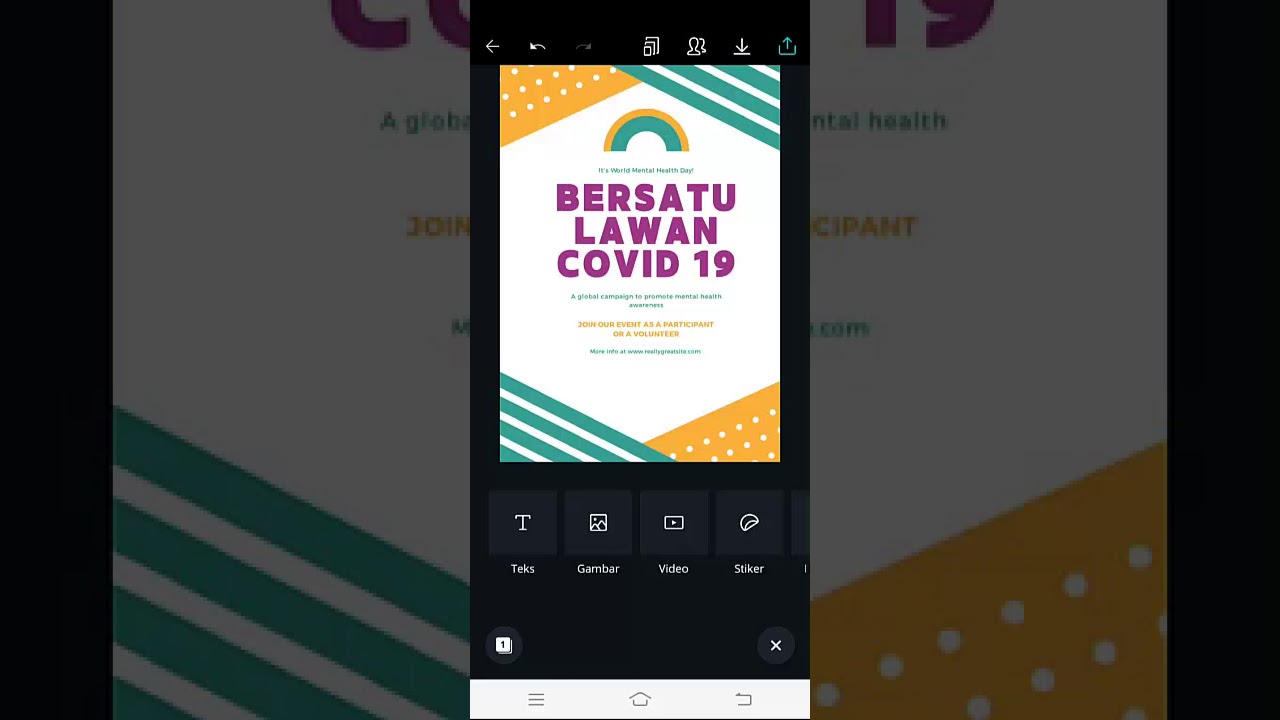 tutorial membuat poster via aplikasi canva 
