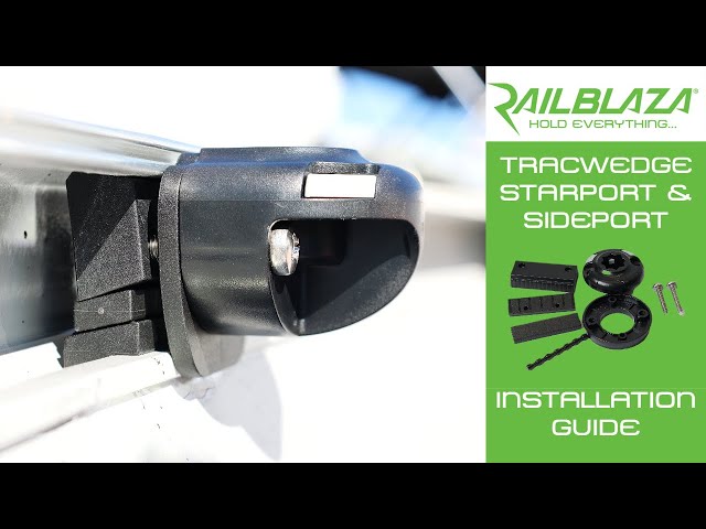 How To Fit RAILBLAZA TracWedge StarPort & SidePort Mounts 