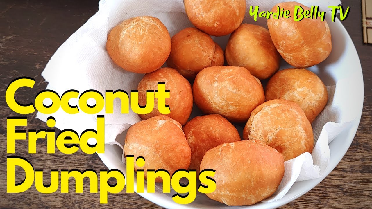 HOW TO MAKE Coconut Fried Dumplings by the Wifie withme YouTube