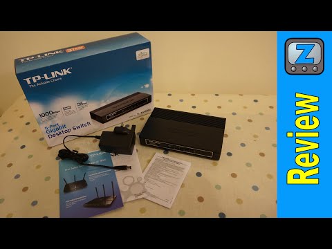TP-Link TL-SG1005D Gigabit Switch Review and Installation