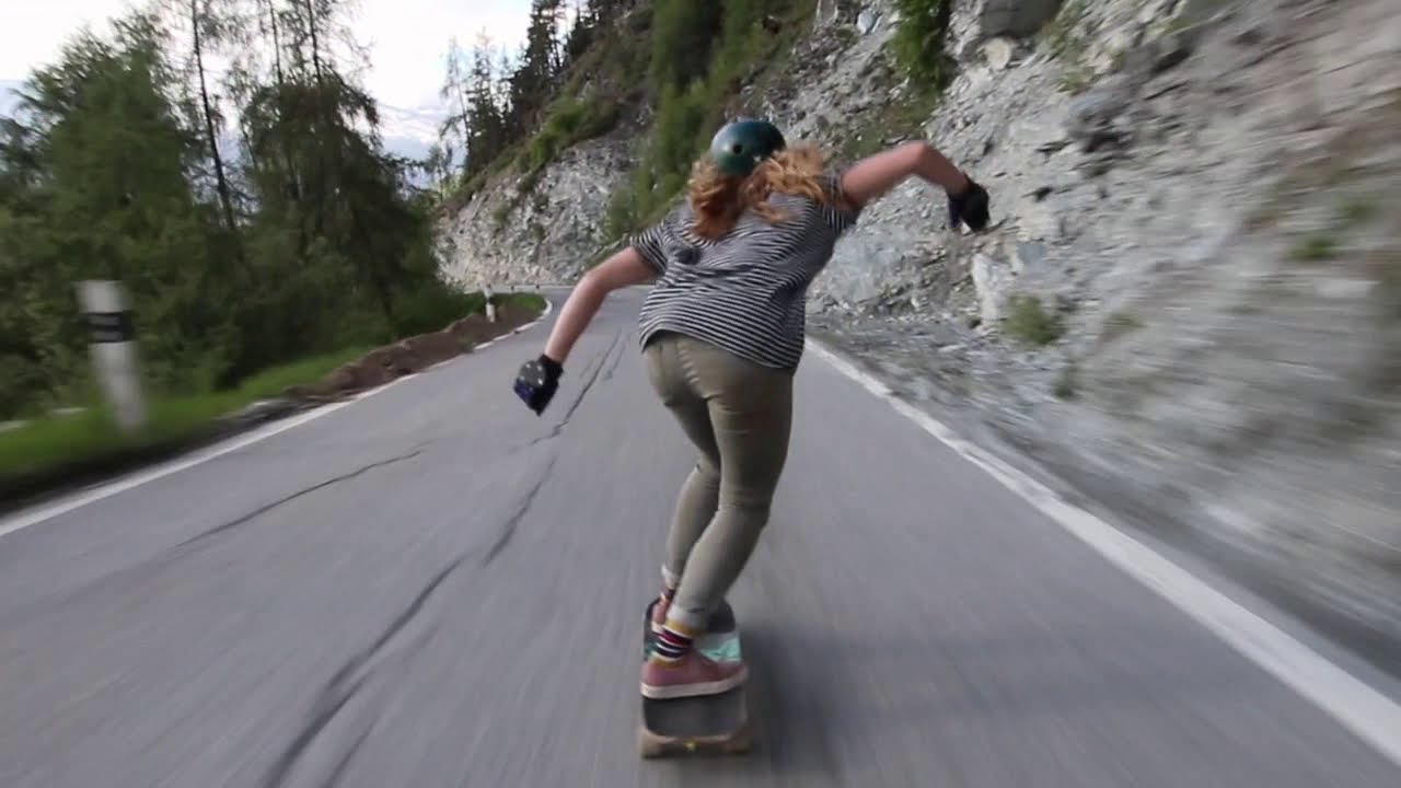 Lisa Peters Fast skating Swiss mountains YouTube