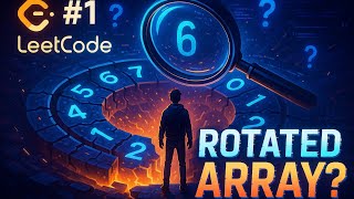 The Puzzle of the Rotated Array | LeetCode #1 with Thought @WhileIThink