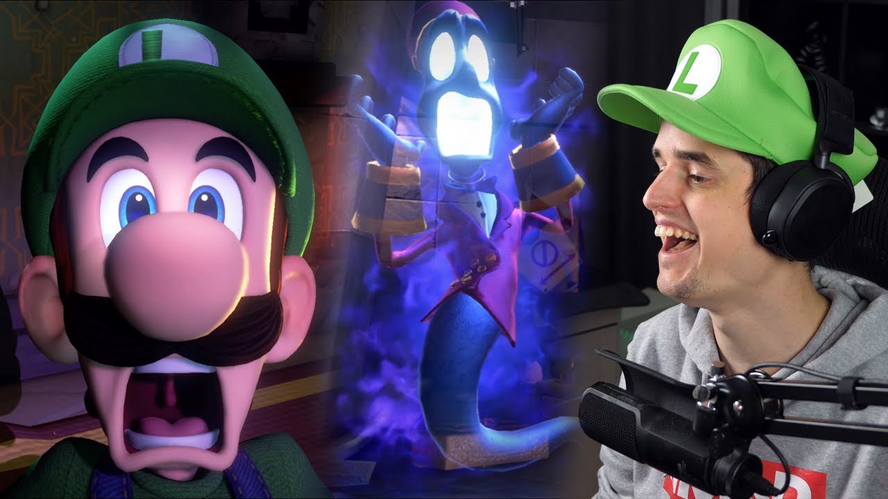 Luigi zuigt spookjes op