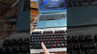 Как нажать пробел на клавиатуре!