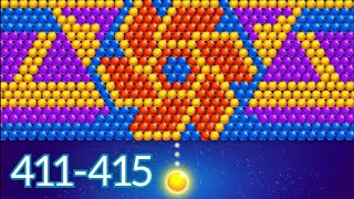 Bubble Shooter Gameplay Walkthrough Level 411-415