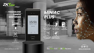 Mesin Absen Wajah Masker  - Absensi Access Door Wajah Kartu RFID ZKTeco Mini Ac Plus