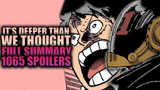 IT GOES DEEPER THAN WE THOUGHT (Full Summary) / One Piece Chapter
