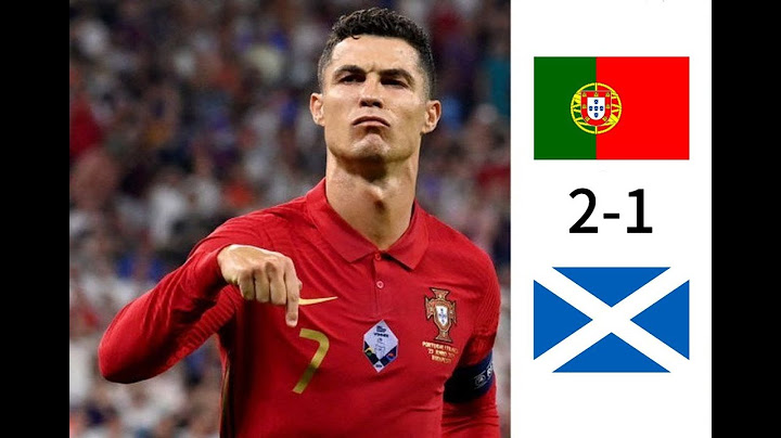 Portugal vs Scotland  2-1 Highlights & All goals