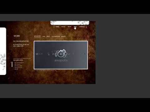 Exopolis flash website in 2004