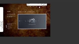 Exopolis flash website in 2004