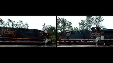 THIS TRAIN VIDEO WILL MESS WITH YOUR EYES