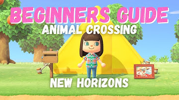 Beginnersgids voor Animal Crossing New Horizons