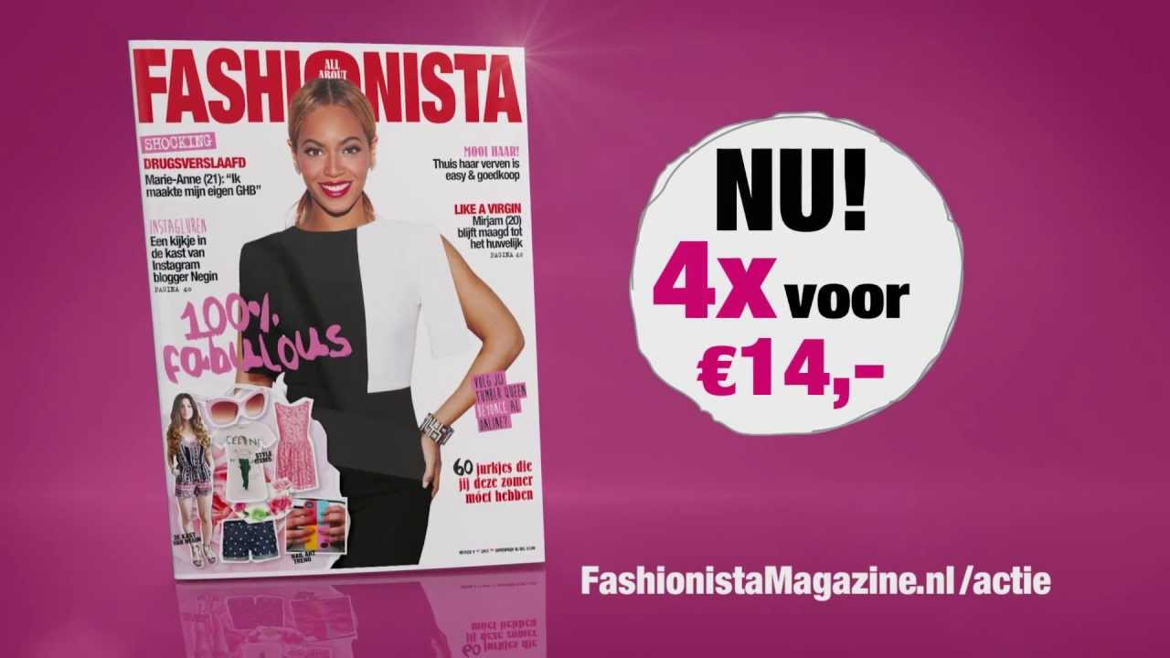 Nú in de winkel: jouw #1 budget mode magazine! - Fashionista Commercial
