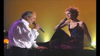 Video thumbnail of "Maxime Le Forestier et Vanessa Paradis - Mistral gagnant - Live HQ STEREO 1998"