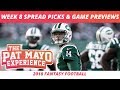 2018 Fantasy Football — Week 8 Spread Picks, NFL Game Previews & Best Halloween Candy + Movies