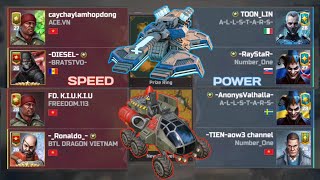 SPEED vs POWER | FULL MAX ACCOUNTS | 3V3 ART OF WAR 3.