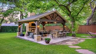 Covered Outdoor Kitchen