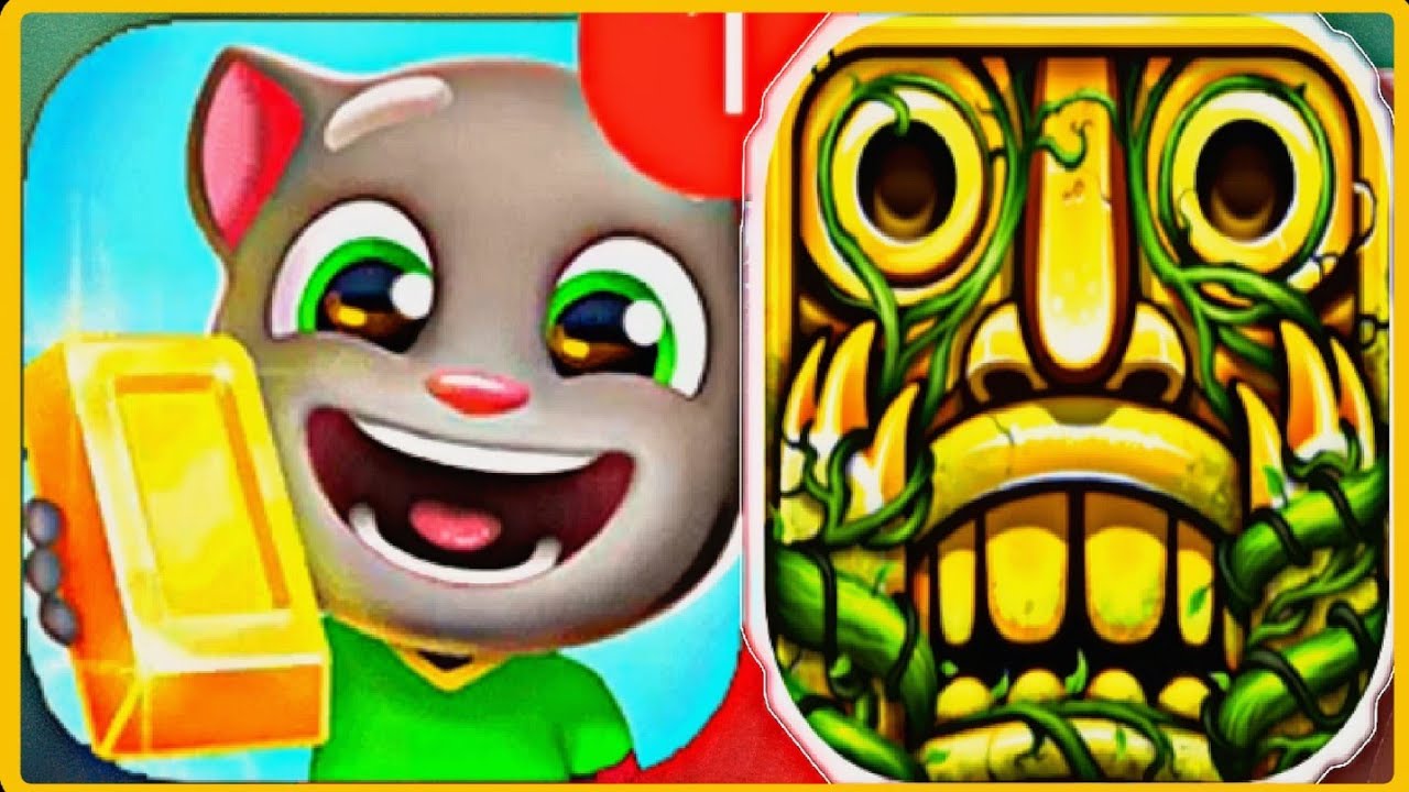 Talking Tom Gold Run VS Temple Run 2 💥 EP 3 @Akhigames