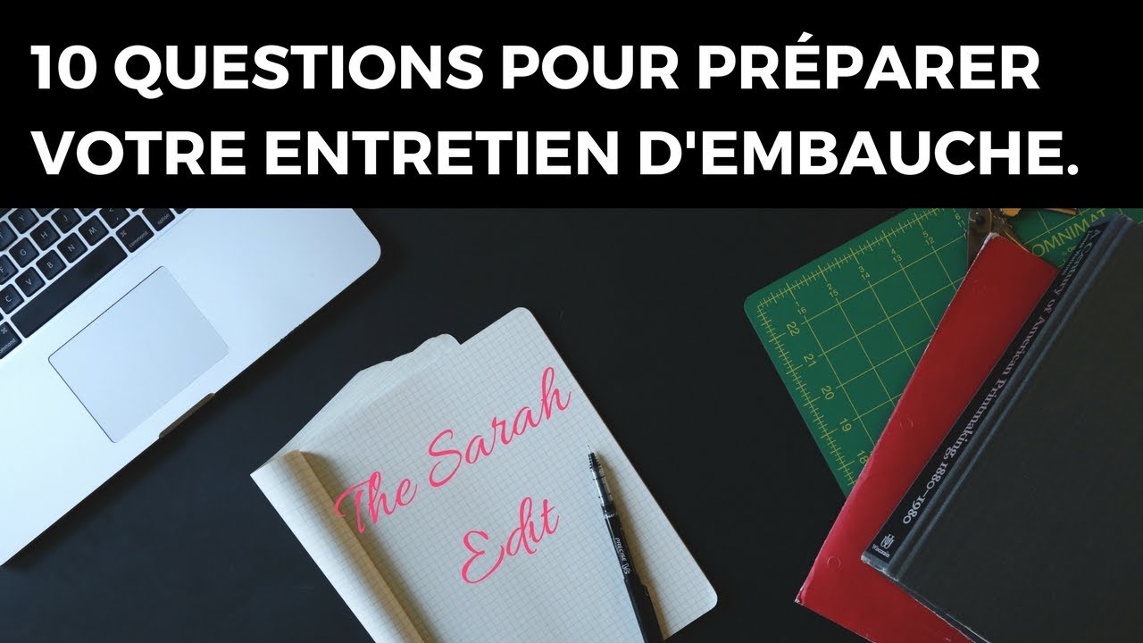 10 Questions posées lors d'un entretien d'embauche - YouTube