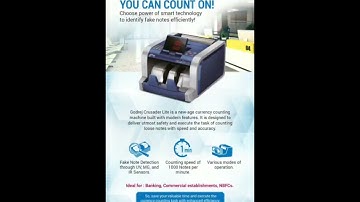 Crusader lite , count matic , swift turbo Godrej onsite warranty cash counting machines 9829381182