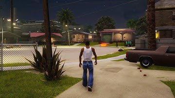 GTA San Andreas The Definitive Edition Gameplay Walkthrough Deel 1 (Geen commentaar)