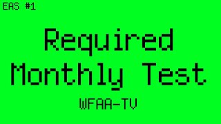(EAS #1) November 2020 Texas Required Monthly Test (WFAA-TV)